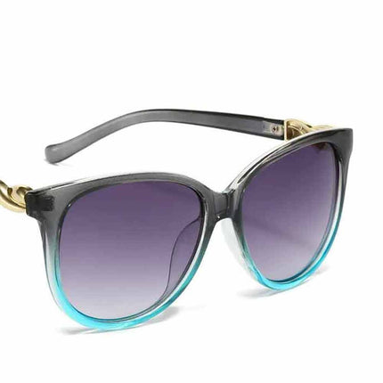Women’s Retro Cat Eye Sunglasses, UV400 Protection Gradient Lens Fashion Shades for Driving Outdoor