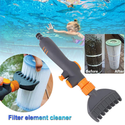 Handheld Cleaning Tool Water Wand Tub Spa Filter Swimming Pool Cartridge Cleaner