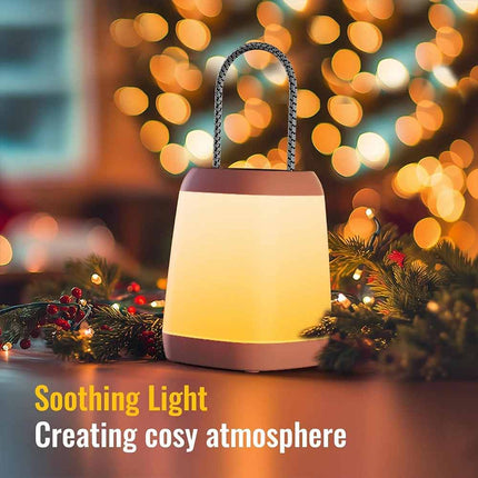 2 Pack LED Camping Lantern, 3‑Mode Battery‑Powered Portable Bright Tent Light for Camping Hiking
