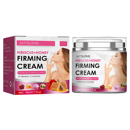 Elastic V-shaped Neck Hibiscus and Honey Best Anti-Aging Ageing Firming Cream 50ml