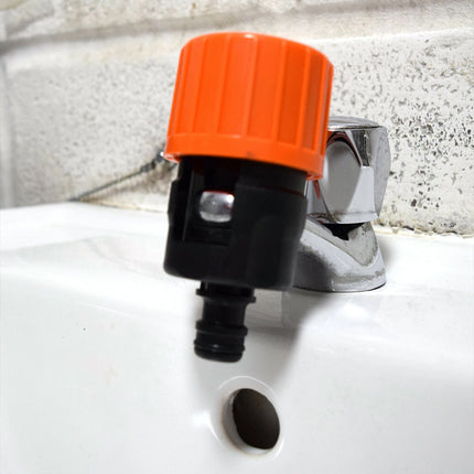 Kitchen Mixer Tap to Garden Hose Pipe Adapter Connector for Indoor & Outdoor Use