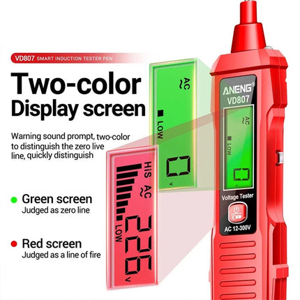 Voltage Tester Pen Non Contact AC Sensor Power Alert 12-300V Electric Detector