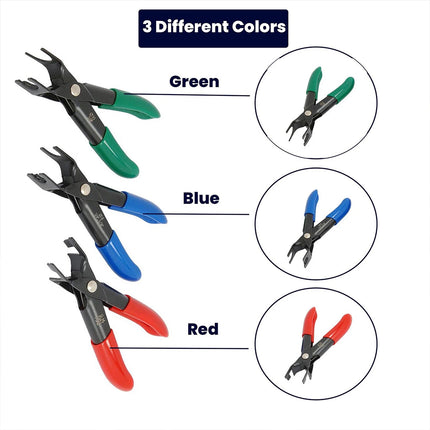 3PC Fuel Line Disconnect Pliers Set – Universal Fuel Pipe Removal Tool for Petrol and Diesel Vehicles