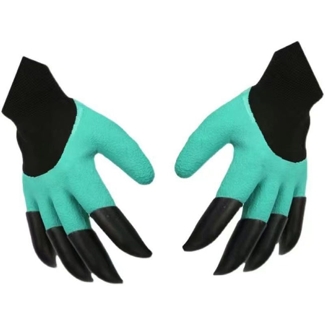 Anti-Slip Waterproof Gardening Gloves with Claws, Wear Resistant for Digging & Planting
