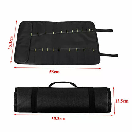 Chef Knife Roll Bag – Portable Storage Case for Kitchen Cooking Tools