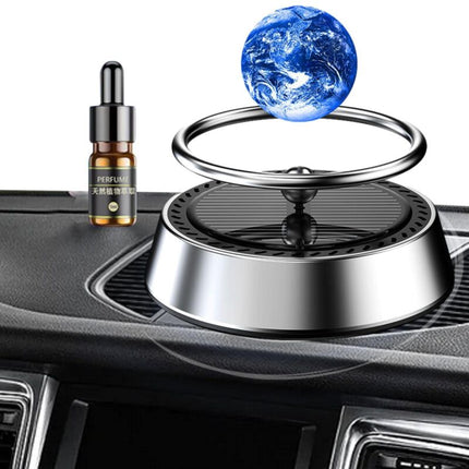 Solar Car Aromatherapy Air Freshener Ornament Decoration Perfume Diffuser