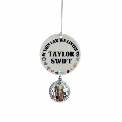 Taylor Swift Ornament Car Decor Aromatherapy Film Wardrobe Deodorizer Pendant