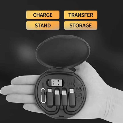 All-in-One 60W Charging Adapter Kit | Multi USB-C Cables for Phones & Devices
