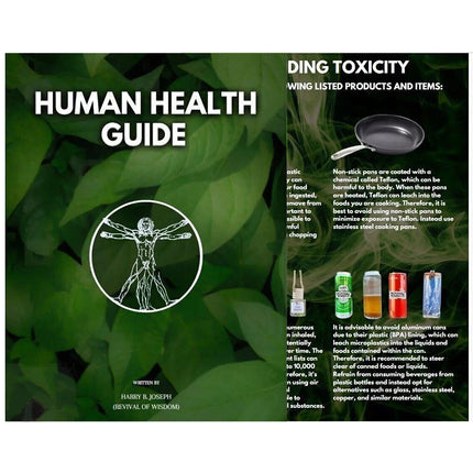 Human Health Guide By Harry B Joseph Book reading book