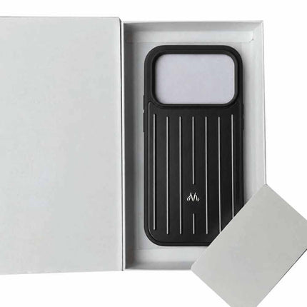 Black Aluminium Alloy Protective Phone Case Cover for iPhone 18 Pro, Metal Hard Shell