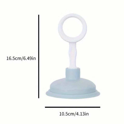 Mini Drain Plunger, Compact Sink Toilet Unblocker Tool for Bathroom Kitchen