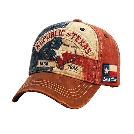 Lone Star Legacy Outdoor Sun Protection Embroidered Baseball Cap