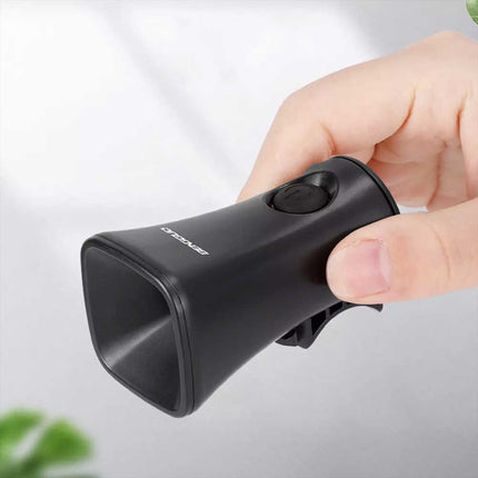 Electric Bike Horn Loud Cycling Horn Rechargeable 5 Sound Modes for Bike Scooter