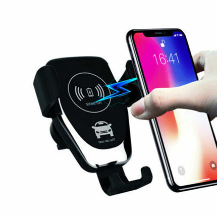 15W Wireless Auto Fast Charger Car Holder Gravity Mount Air Vent Phone Holder