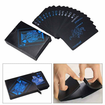 Poker Waterproof PVC Plastic Playing Cards Set Classic Magic Player Tricks Tool