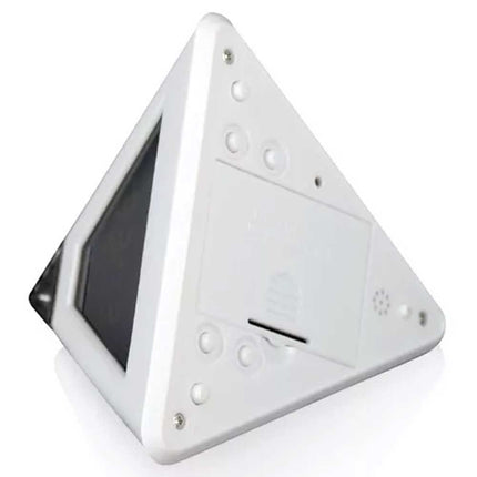 LED color changing alarm clock pyramid triangle holiday gift