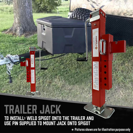 Trailer Boat Caravan Jetski Jack Stand 2000KG Heavy Duty Stabilizer Leg ASS