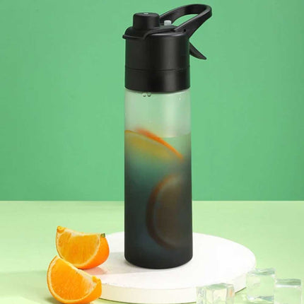 700ml Sport Matte Color Spray Mist Water Bottle Cool Down Drinking Kettle Water Cup