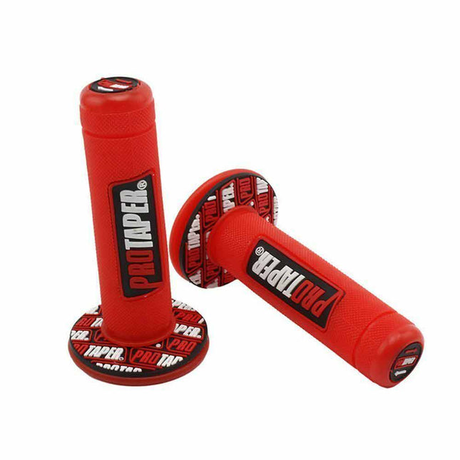 Pair Handle Grip Motorcycle Dirt Pit Bike Motocross 7/8" Rubber Gel Brake Hands