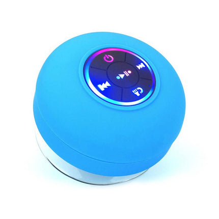 Waterproof Portable LED Wireless Bluetooth Speaker for Shower Bathroom Subwoofer