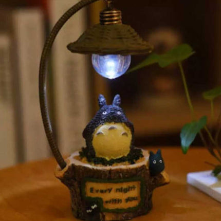 JP Anime Totoro Cute Cartoon Desk Lamp Night Light Lantern Gift Toy Figure