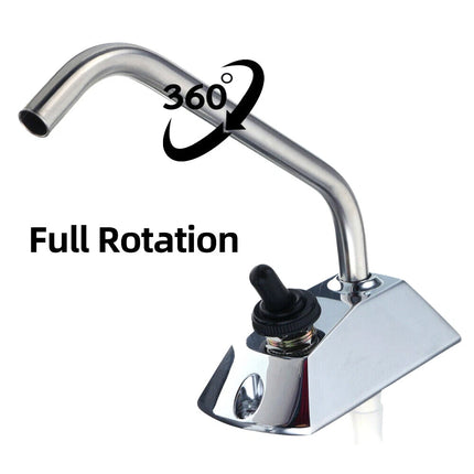 12V Electric Water Pump Faucet Tap & Switch For Boat/Caravan/Motorhome/RV