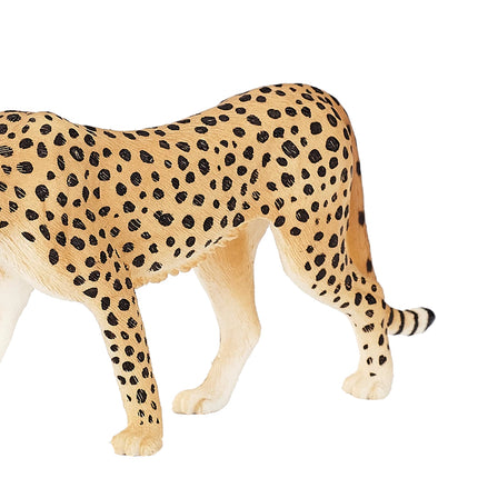 Realistic Cheetah Wild Animal Toy Figure - PVC Plastic Jungle Forest Model