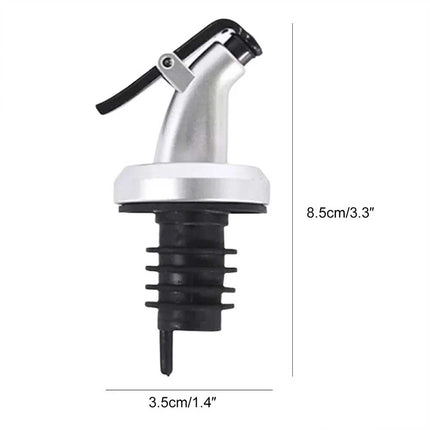 5X Liquor Wine Olive Oil Bottle Pourer Stopper Dispenser Tool Pour Spout Kitcken
