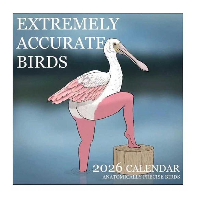 2026 Bird Calendar Extremely Accurate Date & Stunning Avian Illustrations