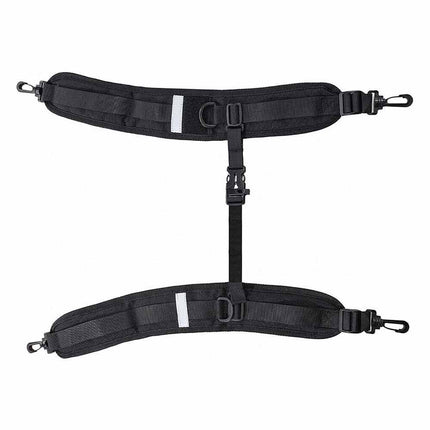 2pcs Padded Shoulder Straps Adjustable Outdoor Sports Backpack Shoulder Straps