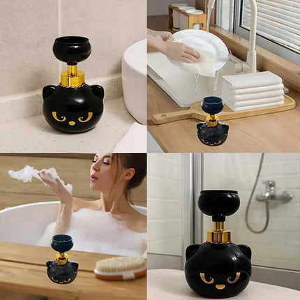 Refillable Cat Paw Soap Dispenser: Cute Halloween-Themed Magic Hand Wash Dispenser