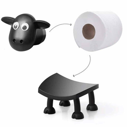2x Sheep Toilet Roll Holder