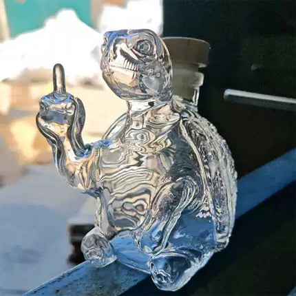 2025 Turtle Whiskey Decanter Unique Animal-Shaped Glass Bottle for Whiskey Ideal Gift