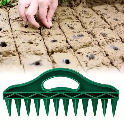 3pcs Hand Dibber Garden Hole Punch Dibbler Tool for Sowing and Planting Seeds