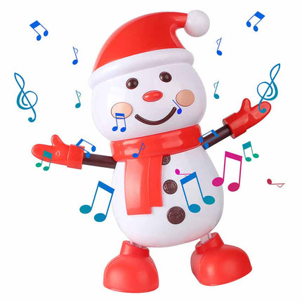 Musical Dancing Toy Electric Dance Snowman Xmas Christmas Decor Toys Gift Kids