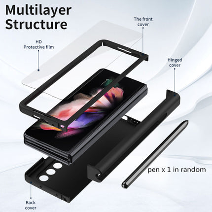 Full Cover Shockproof Hybrid Case With Pen Holder For Galaxy Z Fold 4 / Fold 3