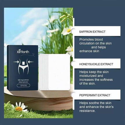 12pcs Slimming Patch Slim Belly Burn Abdomen Weight Loss Fat Burning Pads Hot