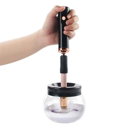 Electric Makeup Brush Cleaner and Dryer Set – Automatic Cleaning & Quick Drying
