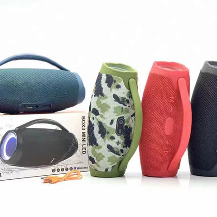 Portable Wireless Bluetooth Speaker Outdoor Handheld Heavy Bass Subwoofer