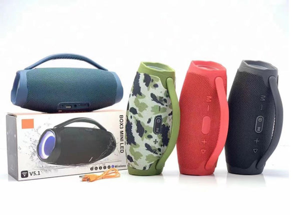 Portable Wireless Bluetooth Speaker Outdoor Handheld Heavy Bass Subwoofer
