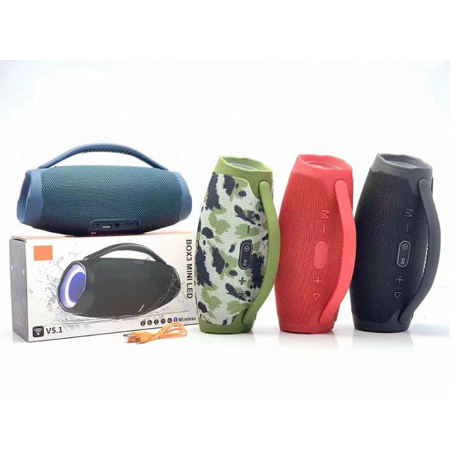 Portable Wireless Bluetooth Speaker Outdoor Handheld Heavy Bass Subwoofer