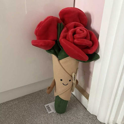 Amusable Rose Bouquet soft toy Doll 30cm