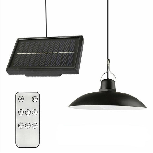 Solar Power Light Outdoor Hanging Pendant Garden Yard Tent  Remote Control