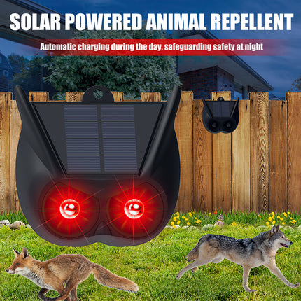 Solar Garden Deterrent Repeller Animal Bird Cat Scarer Pest Fox Dog