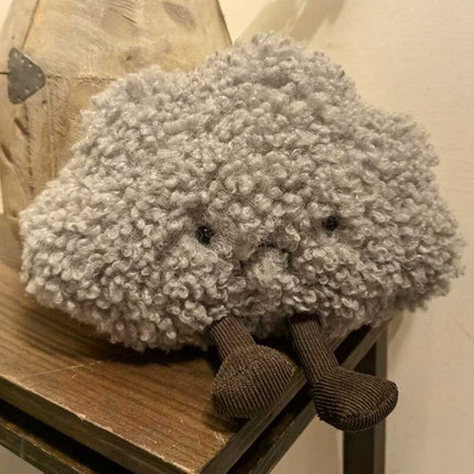 Amuseables grey Storm Small Dark Cloud Pillow Plush