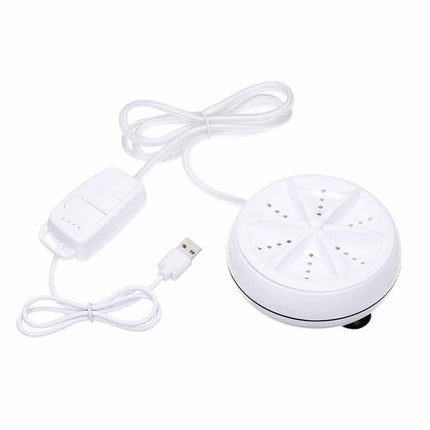 USB Powered Portable Ultrasonic Turbine Mini Washing Machine