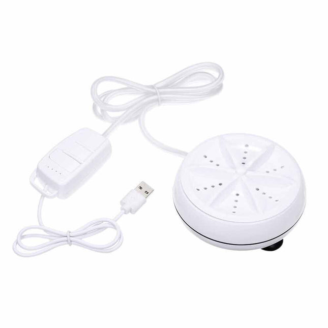 USB Powered Portable Ultrasonic Turbine Mini Washing Machine