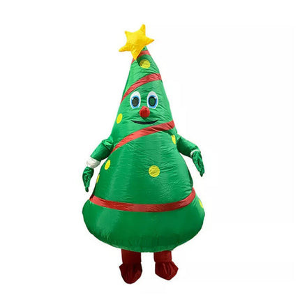 Christmas Tree Inflatable Unisex Costume Adult Funny Blow Up Fancy Dress