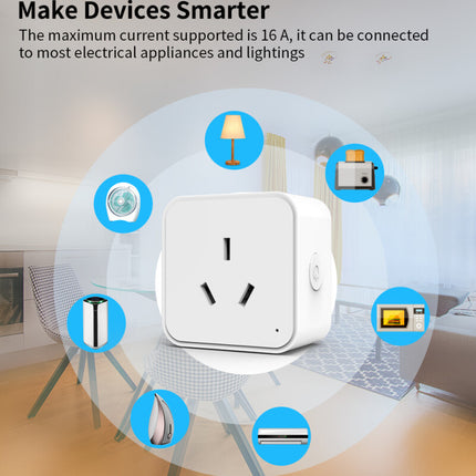 16A Smart WiFi & Zigbee AU Plug Voice Control Outlet for Alexa & Google Home