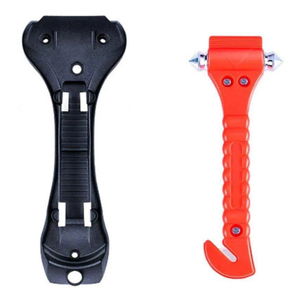 4PCS Car Emergency Safety Escape Hammer, Window Glass Breaker with Seatbelt Cutter Tool